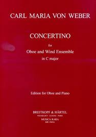 WEBER C.M. - CONCERTINO EN DO -OBOE/P